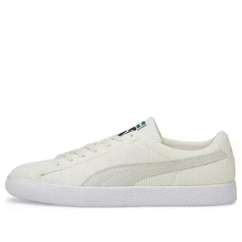 Кроссовки butter goods x basket vintage 'cream' Puma, белый