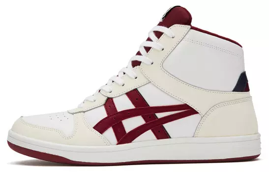 Кроссовки Buzzer Trainer унисекс с высоким верхом, красные/белые Onitsuka Tiger