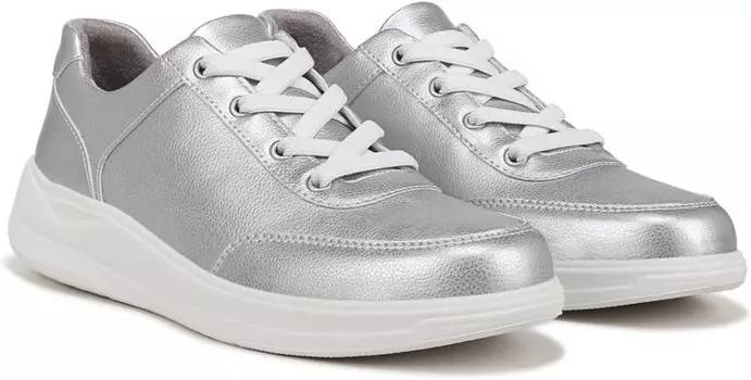 Кроссовки Bzees Time Square Slip-Ons, серебряный