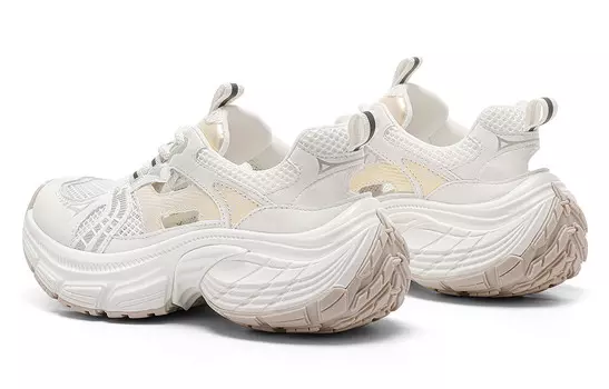 Кроссовки C°BANNER Chunky Sneakers Women's Low-top, золотой