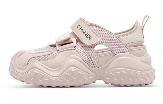 Кроссовки C°BANNER Chunky Sneakers Women's Low-top Pink, розовый