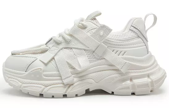 Кроссовки C°BANNER Chunky Sneakers Women's Low-top, серый