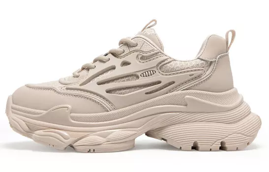 Кроссовки C°BANNER Chunky Sneakers Women's Low-top, цвет Apricot