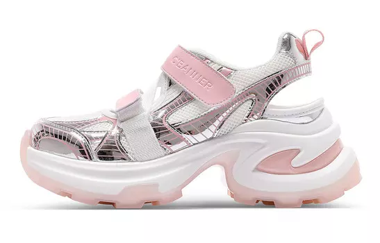 Кроссовки C°BANNER Chunky Sneakers Women's Low-top Pink, розовый