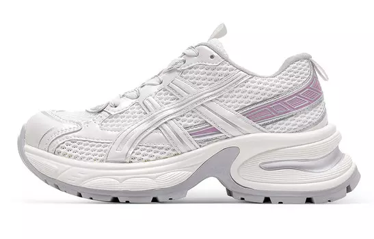 Кроссовки C°BANNER Chunky Sneakers Women's Low-top White/Purple, фиолетовый