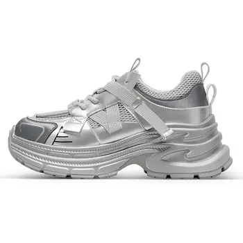 Кроссовки C°BANNER Chunky Sneakers Women's Low-top, серый