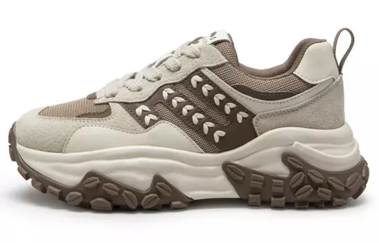 Кроссовки C°BANNER Chunky Sneakers Women's Low-top Coffee, цвет Coffee