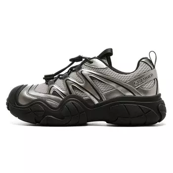 Кроссовки C°BANNER Chunky Sneakers Women's Low-top Gunmetal, цвет Gunmetal