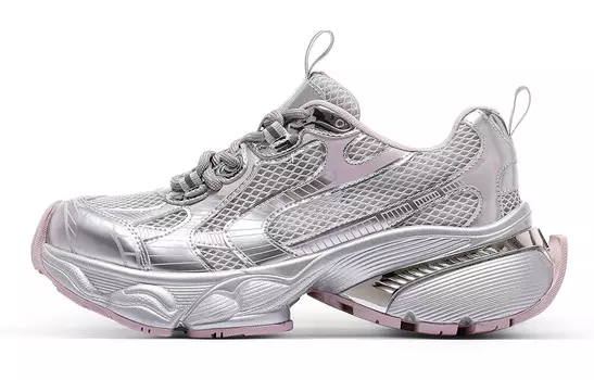 Кроссовки C°BANNER Chunky Sneakers Women's Low-top Pink, розовый