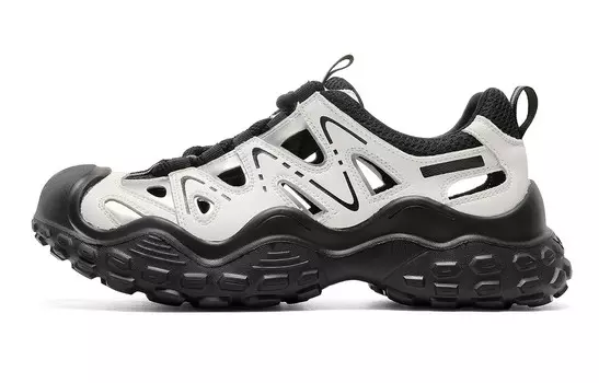 Кроссовки C°BANNER Chunky Sneakers Women's Low-top Beige/Black, бежевый/черный