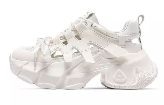 Кроссовки C°BANNER Chunky Sneakers Women's Low-top Off-white, цвет Off White