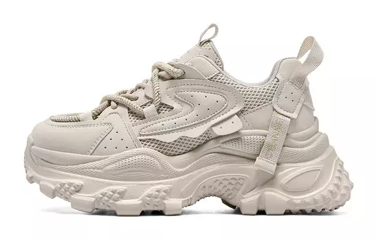 Кроссовки C°BANNER Chunky Sneakers Women's Low-top Beige, цвет Apricot