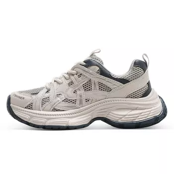 Кроссовки C°BANNER Chunky Sneakers Women's Low-top, серый/синий