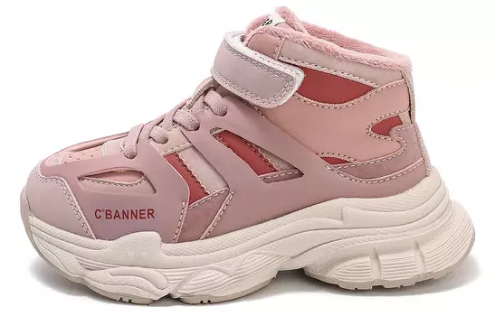 Кроссовки C°BANNER Kids Lifestyle Shoes Kids Low-top Pink, розовый