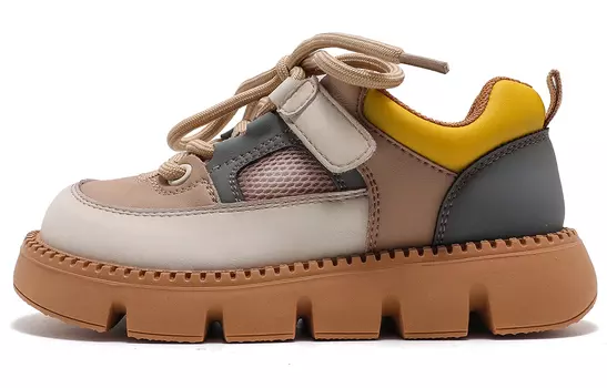 Кроссовки C°BANNER Kids Lifestyle Shoes Kids Low-top Beige Gray, серый