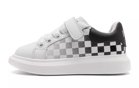 Кроссовки C°BANNER Kids Lifestyle Shoes Kids Low-top White/Black, белый/черный