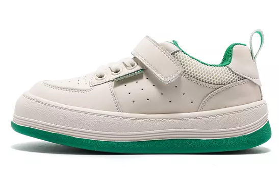 Кроссовки C°BANNER Kids Lifestyle Shoes Kids Low-top Beige/Green, зеленый