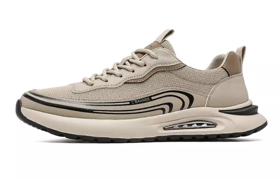 Кроссовки C°BANNER Lifestyle Shoes Men Low-top Beige, цвет Apricot