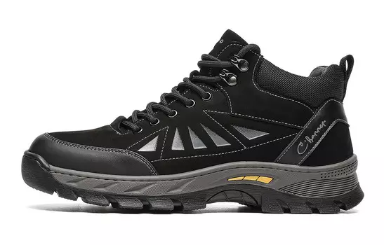 Кроссовки C°BANNER Lifestyle Shoes Men Mid-top Black, черный