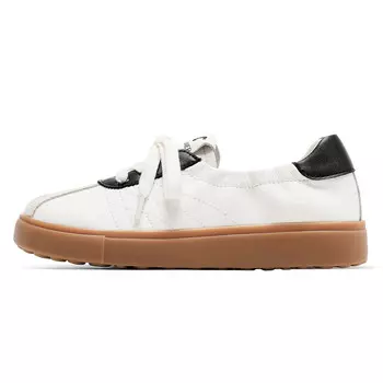 Кроссовки C°BANNER Lifestyle Shoes Women's Low-top White/Black, белый/черный