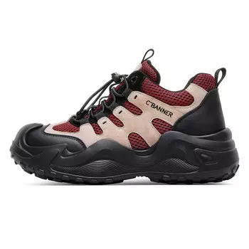 Кроссовки C°BANNER Lifestyle Shoes Women's Low-top Burgundy, цвет Burgundy