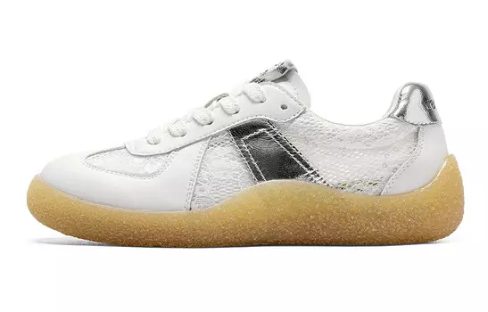 Кроссовки C°BANNER Lifestyle Shoes Women's Low-top Silver, серебряный