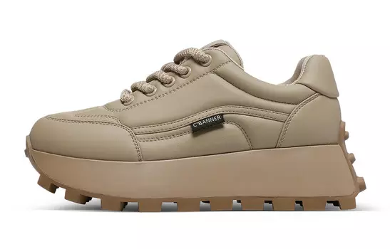Кроссовки C°BANNER Lifestyle Shoes Women's Low-top Beige, цвет Apricot