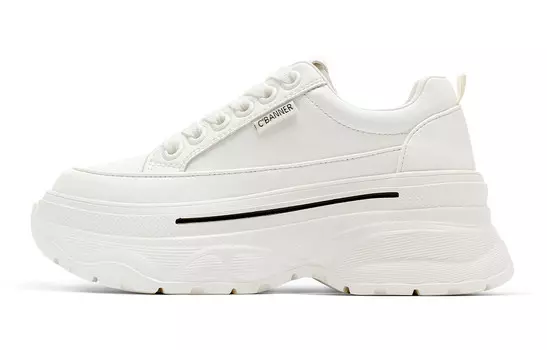 Кроссовки C°BANNER Lifestyle Shoes Women's Low-top White, белый