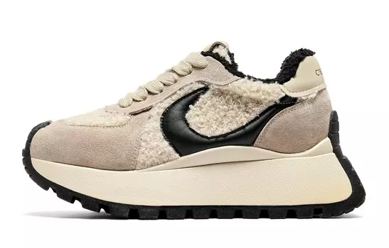 Кроссовки C°BANNER Lifestyle Shoes Women's Low-top Beige, цвет Apricot