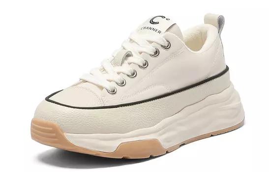Кроссовки C°BANNER Lifestyle Shoes Women's Low-top White, белый