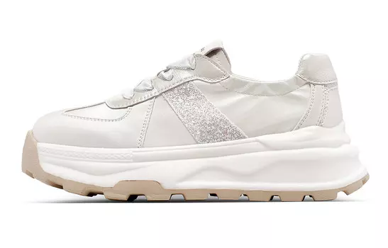 Кроссовки C°BANNER Lifestyle Shoes Women's Low-top Off White, цвет Off White