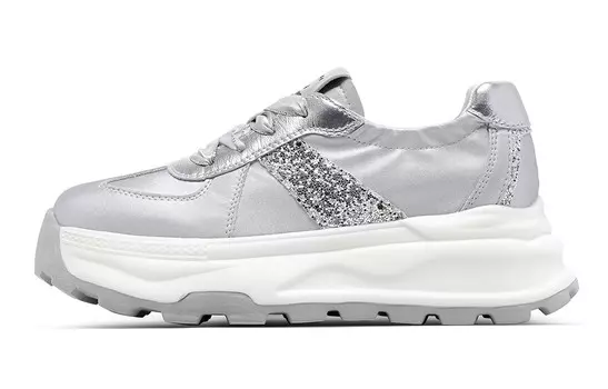 Кроссовки C°BANNER Lifestyle Shoes Women's Low-top Gray, серый