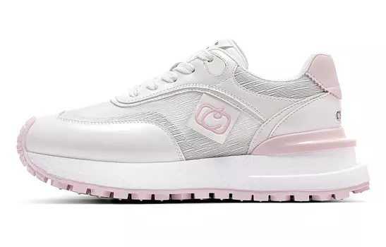 Кроссовки C°BANNER Lifestyle Shoes Women's Low-top White/Pink, розовый