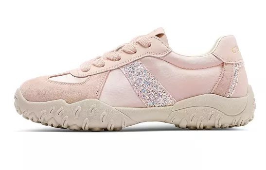 Кроссовки C°BANNER Lifestyle Shoes Women's Low-top Pink, розовый