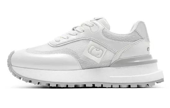 Кроссовки C°BANNER Lifestyle Shoes Women's Low-top White, белый