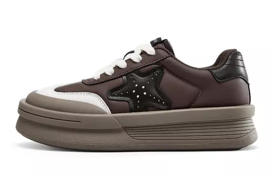 Кроссовки C°BANNER Lifestyle Shoes Women's Low-top Coffee, цвет Coffee