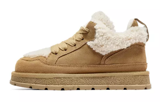 Кроссовки C°BANNER Lifestyle Shoes Women's Mid-top Camel, коричневый