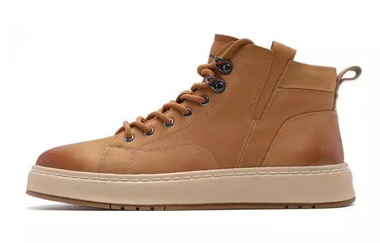 Кроссовки C°BANNER Skateboarding Shoes Men Low-top Yellow, цвет Earth Yellow