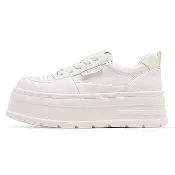 Кроссовки C°BANNER Skateboarding Shoes Women's Low-top Off White, цвет Off White