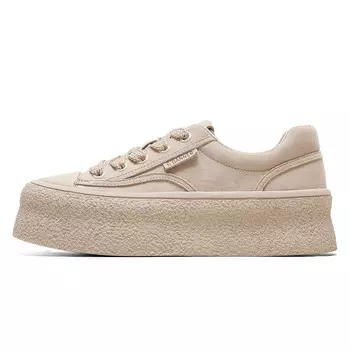 Кроссовки C°BANNER Skateboarding Shoes Women's Low-top Beige, цвет Apricot