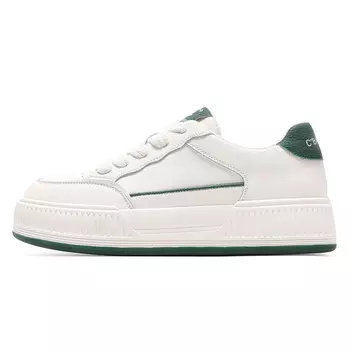 Кроссовки C°BANNER Skateboarding Shoes Women's Low-top, зеленый