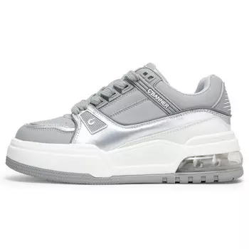 Кроссовки C°BANNER Skateboarding Shoes Women's Low-top, черный/серый