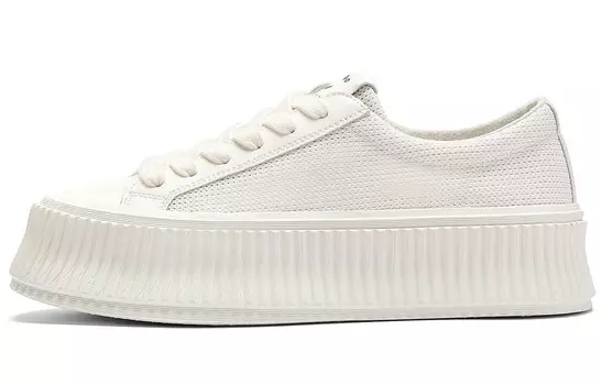 Кроссовки C°BANNER Skateboarding Shoes Women's Low-top Off White, цвет Off White