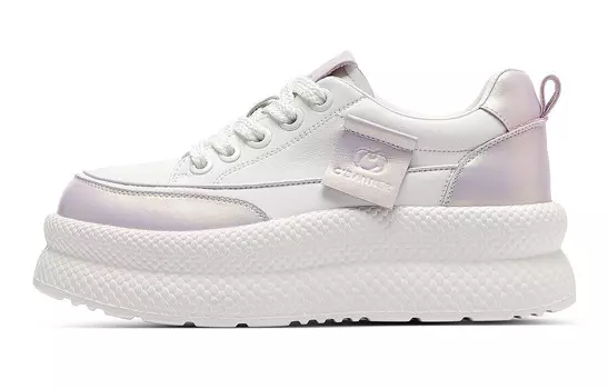 Кроссовки C°BANNER Skateboarding Shoes Women's Low-top Purple, фиолетовый