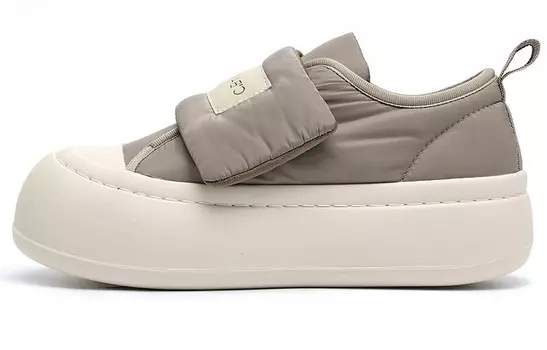 Кроссовки C°BANNER Skateboarding Shoes Women's Low-top Khaki, хаки