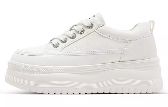 Кроссовки C°BANNER Skateboarding Shoes Women's Low-top Off White, цвет Off White