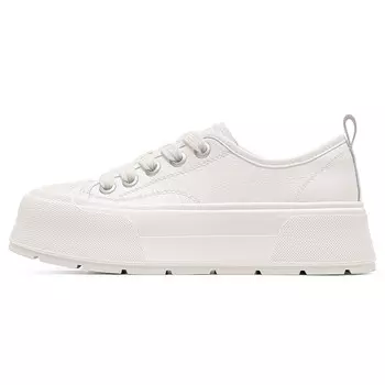 Кроссовки C°BANNER Skateboarding Shoes Women's Low-top Off White, цвет Off White