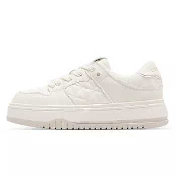 Кроссовки C°BANNER Skateboarding Shoes Women's Low-top Beige, бежевый