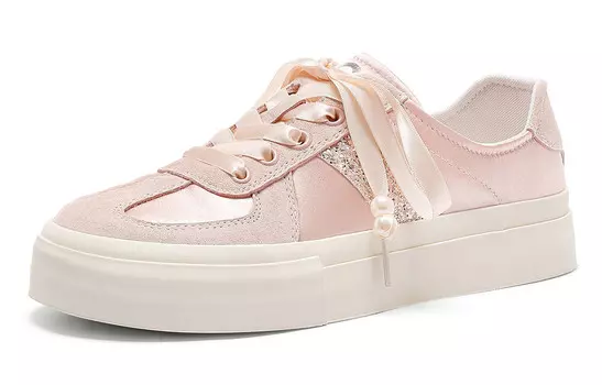 Кроссовки C°BANNER Skateboarding Shoes Women's Low-top, бежевый