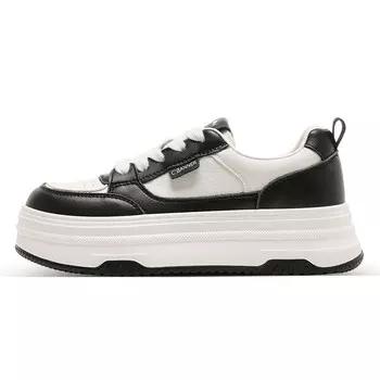 Кроссовки C°BANNER Skateboarding Shoes Women's Low-top, черный